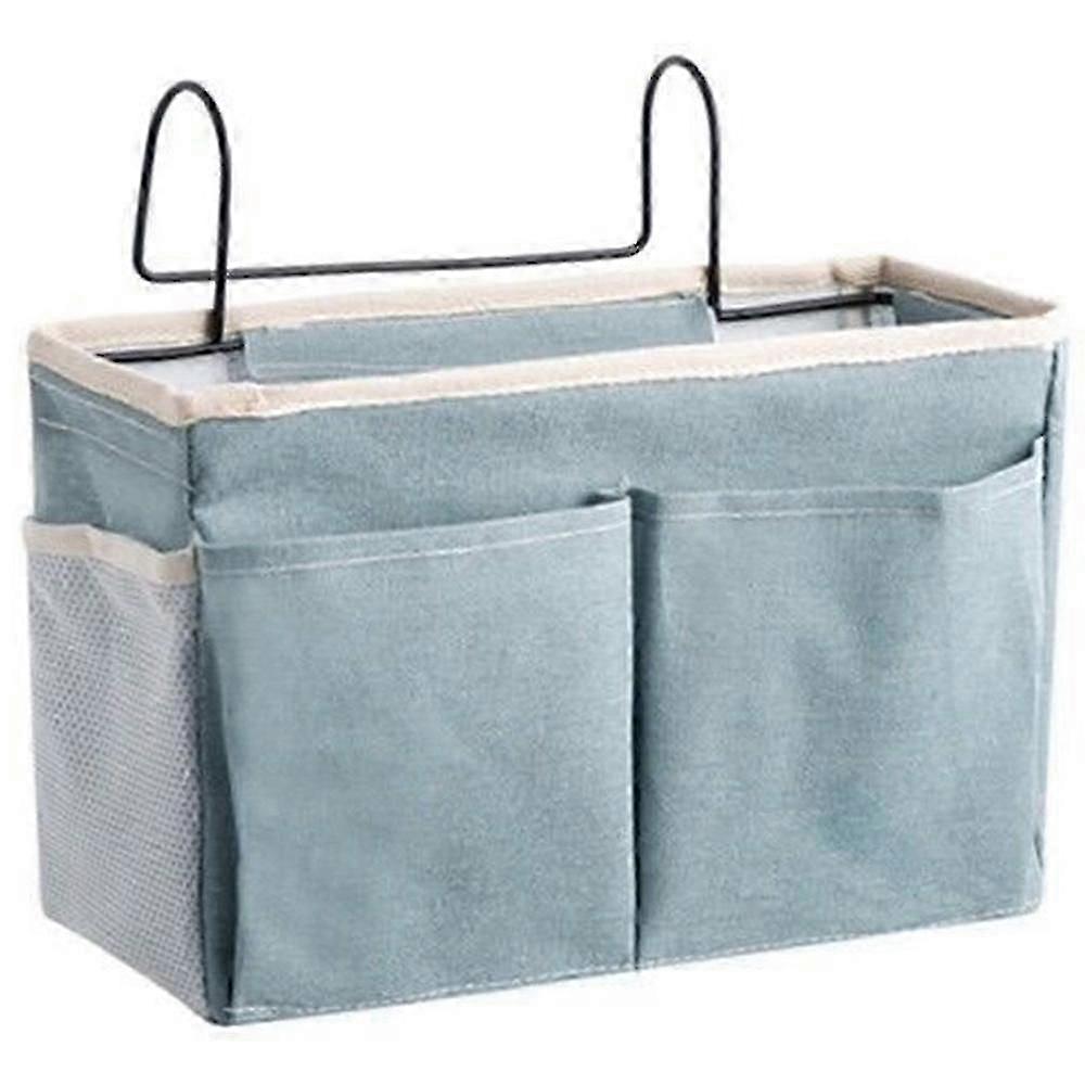 Bedside Storage Bag With Hooks Multi-function Hanging Organizer Caddy