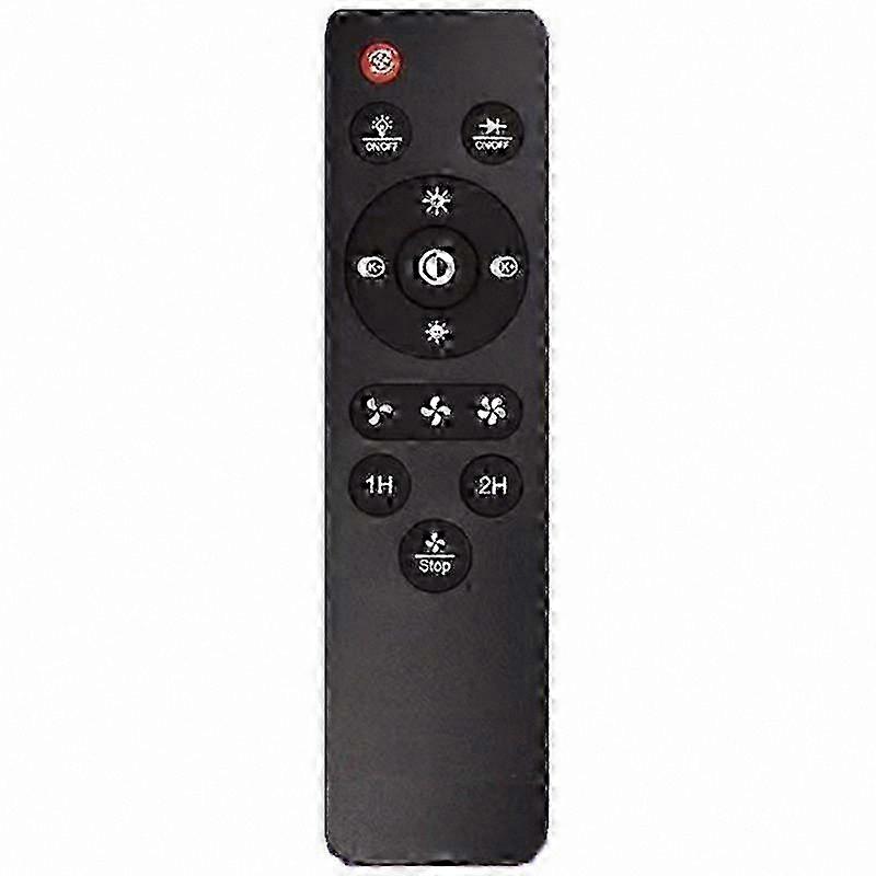 Ceiling Fan Lamp Remote Control with Soft Keys, Dimming, and Color Change Options, Available in 1 or 2 Packs