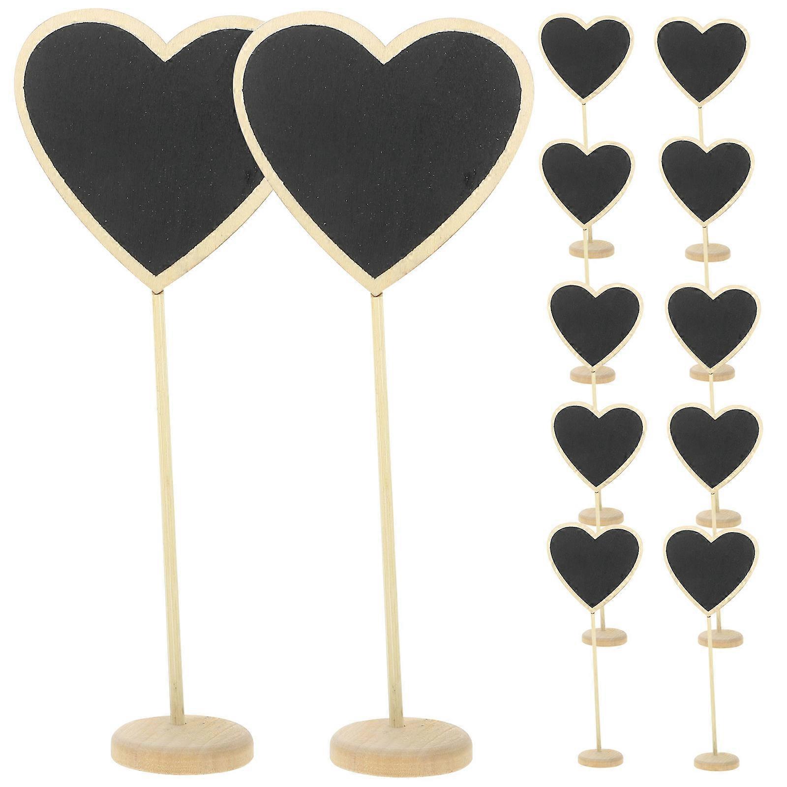 Wooden Small Blackboards Message Boards for Pieces