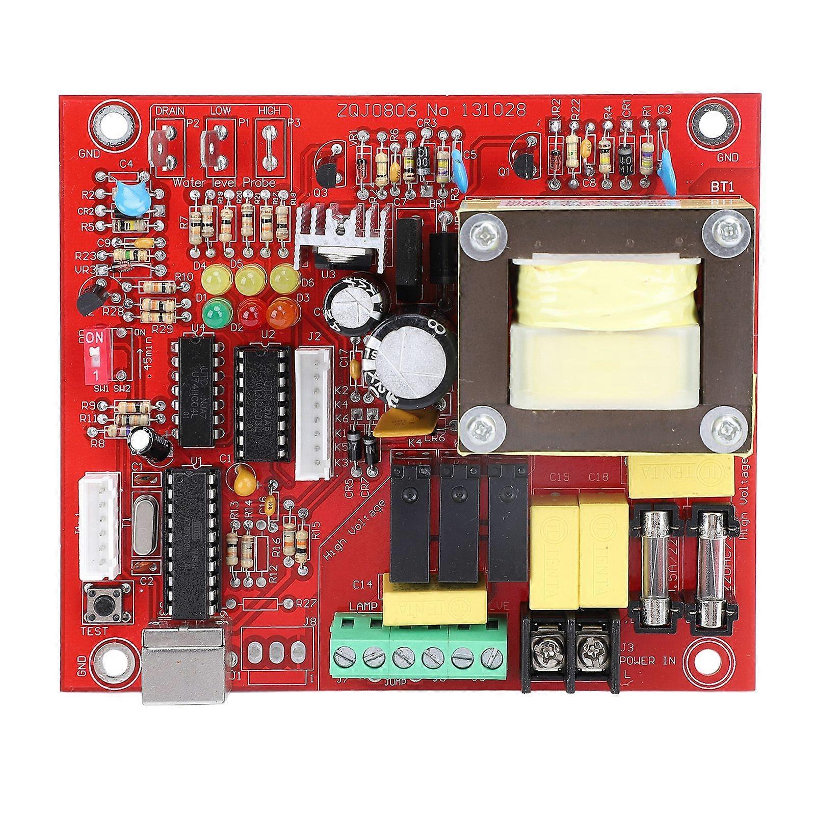 324KW Sauna Machine Main PCB Circuit Board Replacement Heat Resistant Steam Generator PCB Circuit Board for Home Commercial Use 220~240V