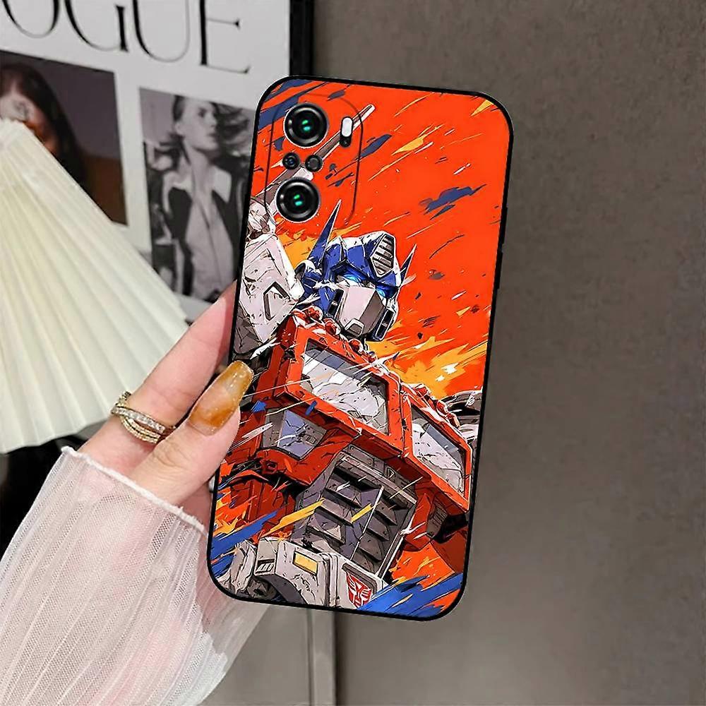 Cool A-TransformerS-S Phone Case Black Phone Case For Xiaomi 11 12 Redmi Note 11 5G 8T 9A 9 10T Note8Pro Note9 12S Ultra