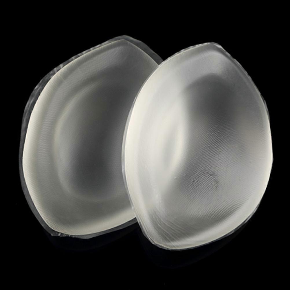 Push Up Silicone Bra Inserts for Breast Shaping Transparent Silicone Pads