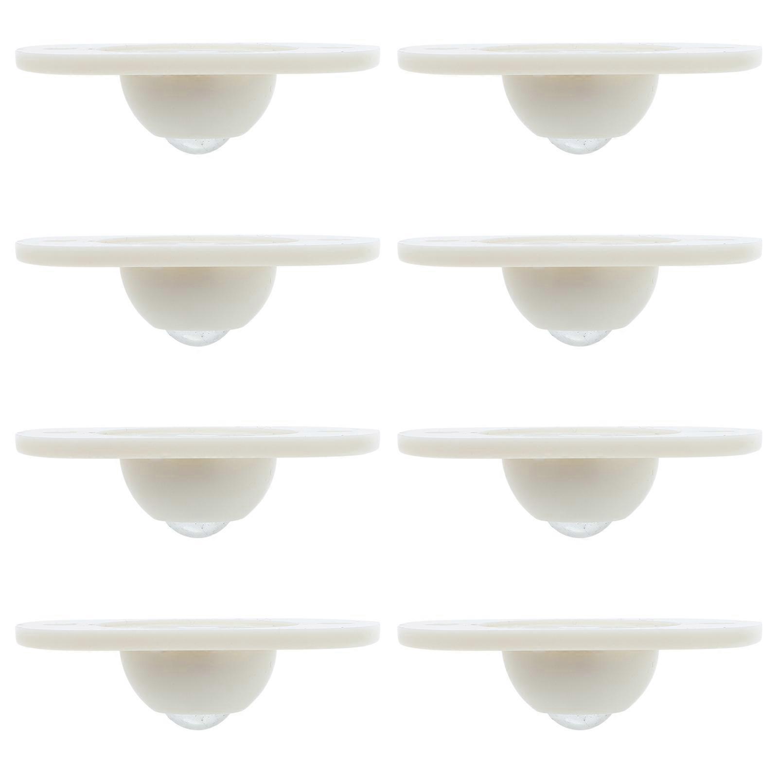 Silent Storage Box Caster Self-Adhesive Wheel for Home Use 8Pcs