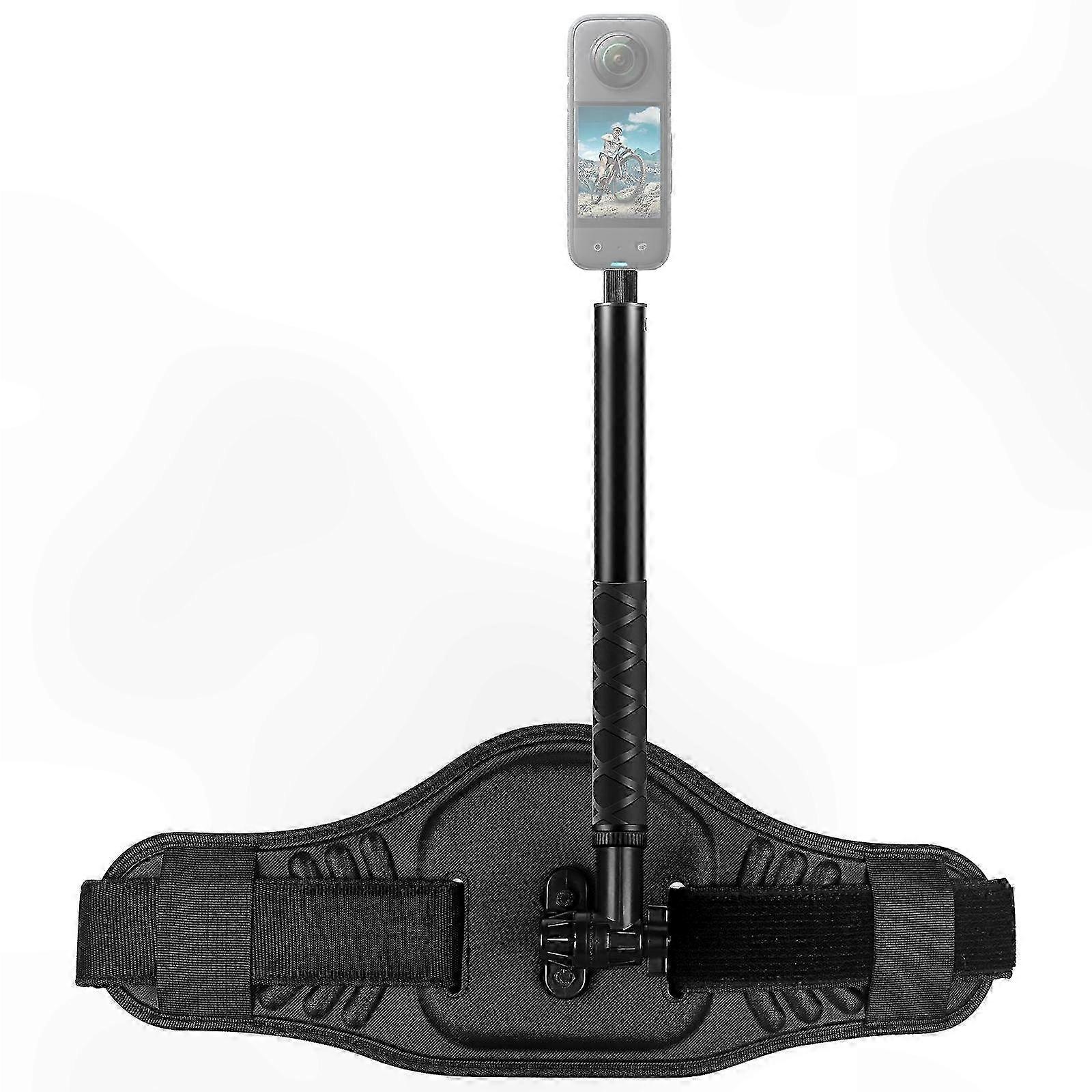 Sports Camera Waist Mount with Selfie Stick for Action Camcorders