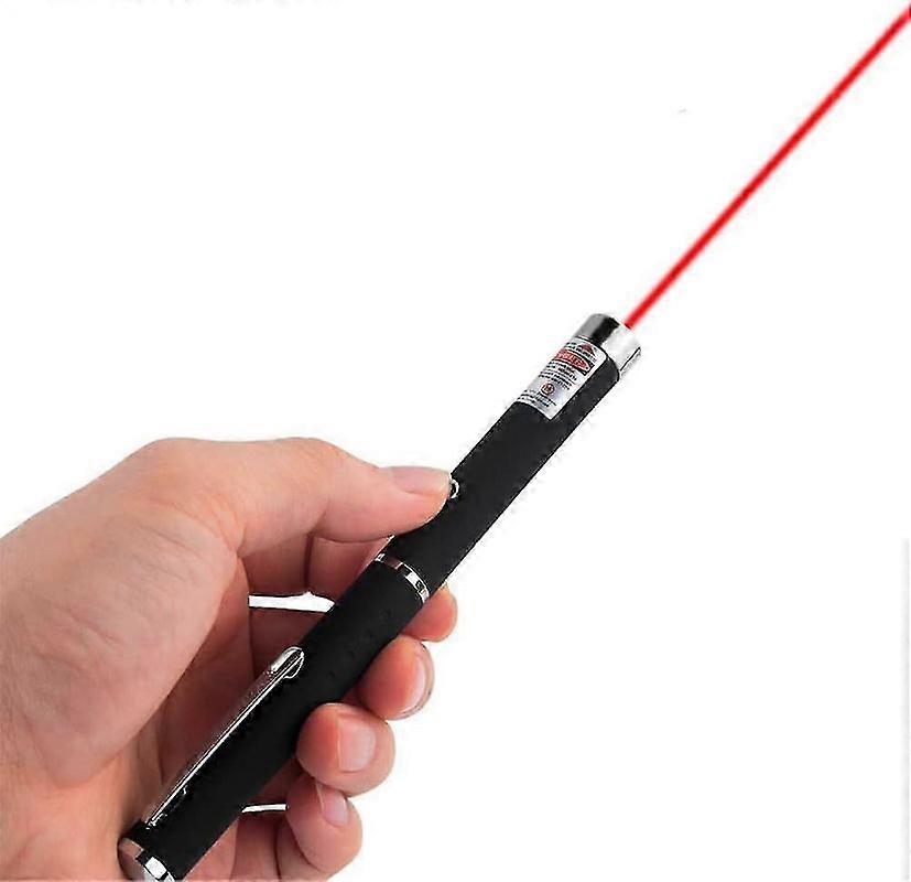 2025 Newest Laser Pointer Cat Toy Red Laser Demonstration Remote Control Suitable for Indo