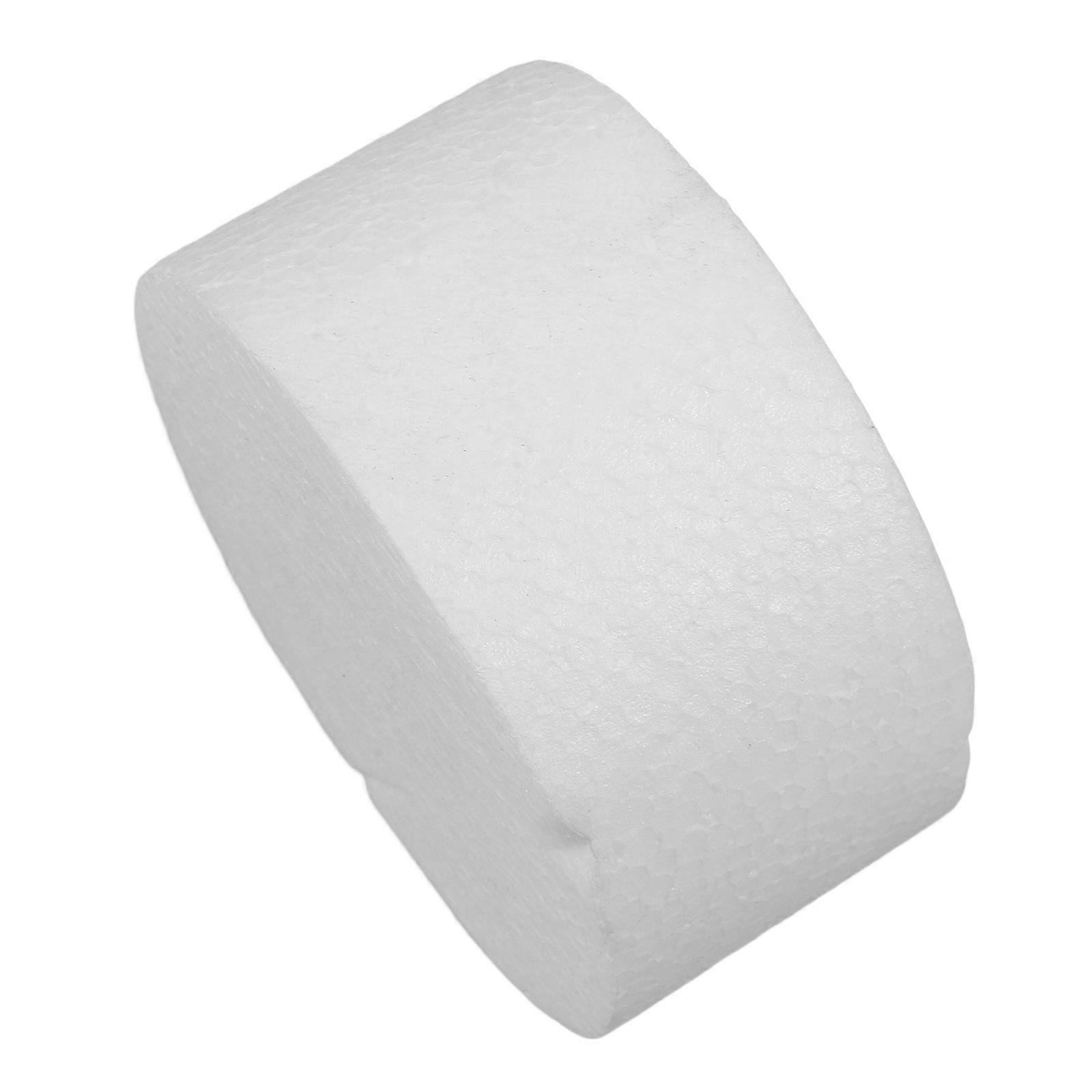 White Foam Cake Base for Clay Making Supply 5Pcs DIY Cake Accessory