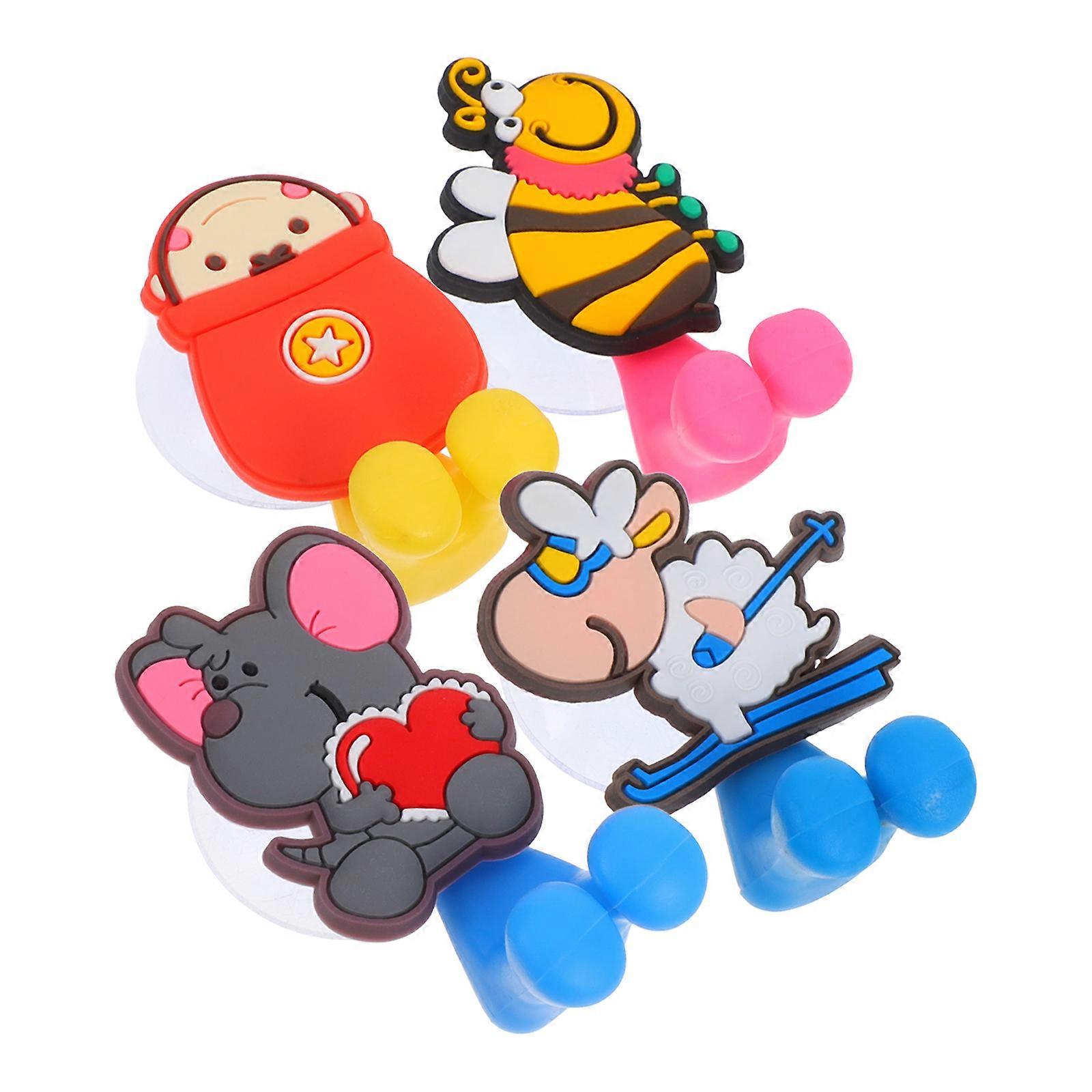 Suction Cup Toothbrush Holder For Families Bathroom And Kitchen 20 Pcs Easy Installation Various Shapes