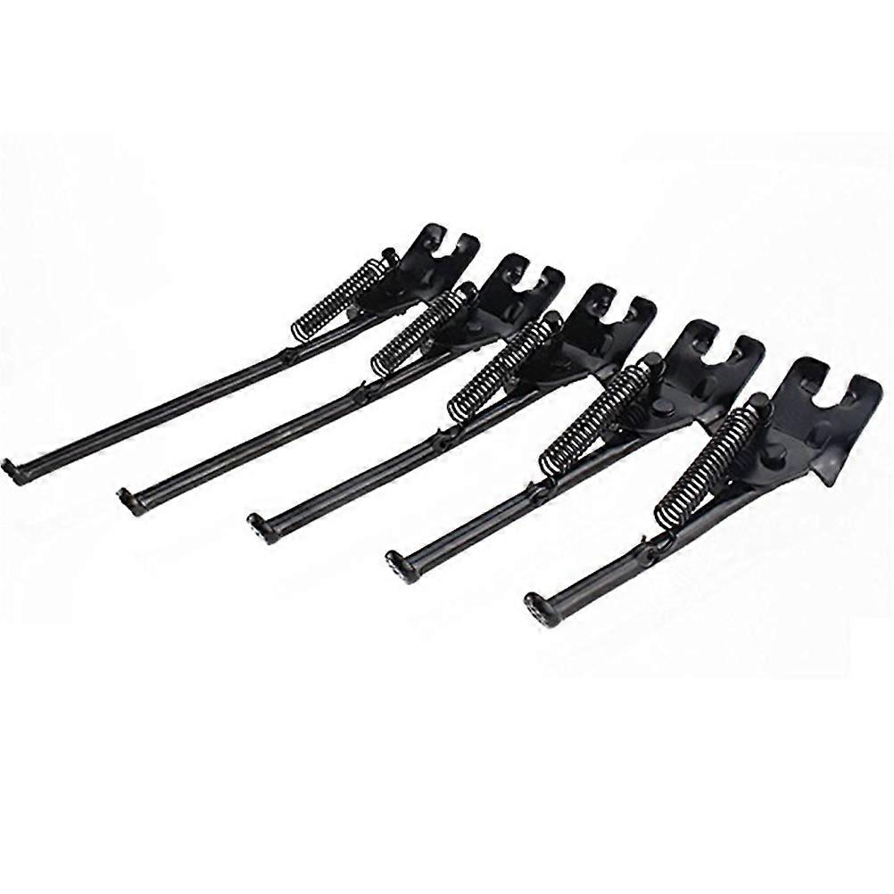 Bike Kickstand Single-Sided Rear Side Support for 2Pcs Durable Black Kickstand