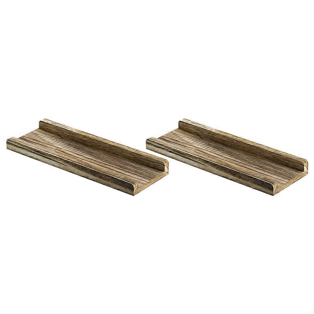 Wooden Partition Boards Creative Storage Racks for 4Pcs Holders