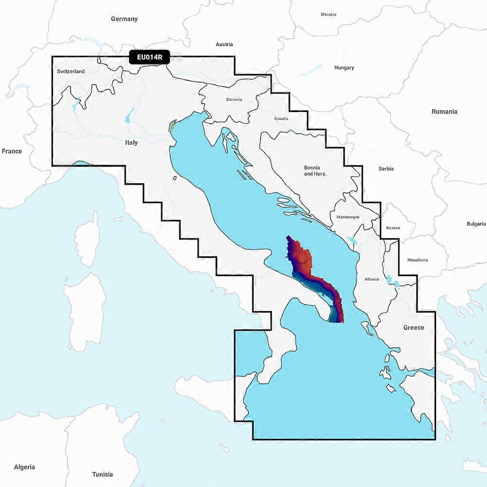 Garmin Navionics Vision+ Chart: Eu014r - Italy Adriatic Sea