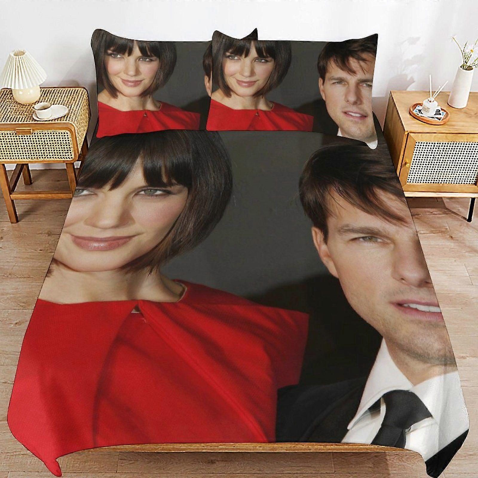 e439 Tom Cruise Innovative Zip Closure Soft Finish Durable Weave Duvet Cover Sets Comfortable All Year Use d439