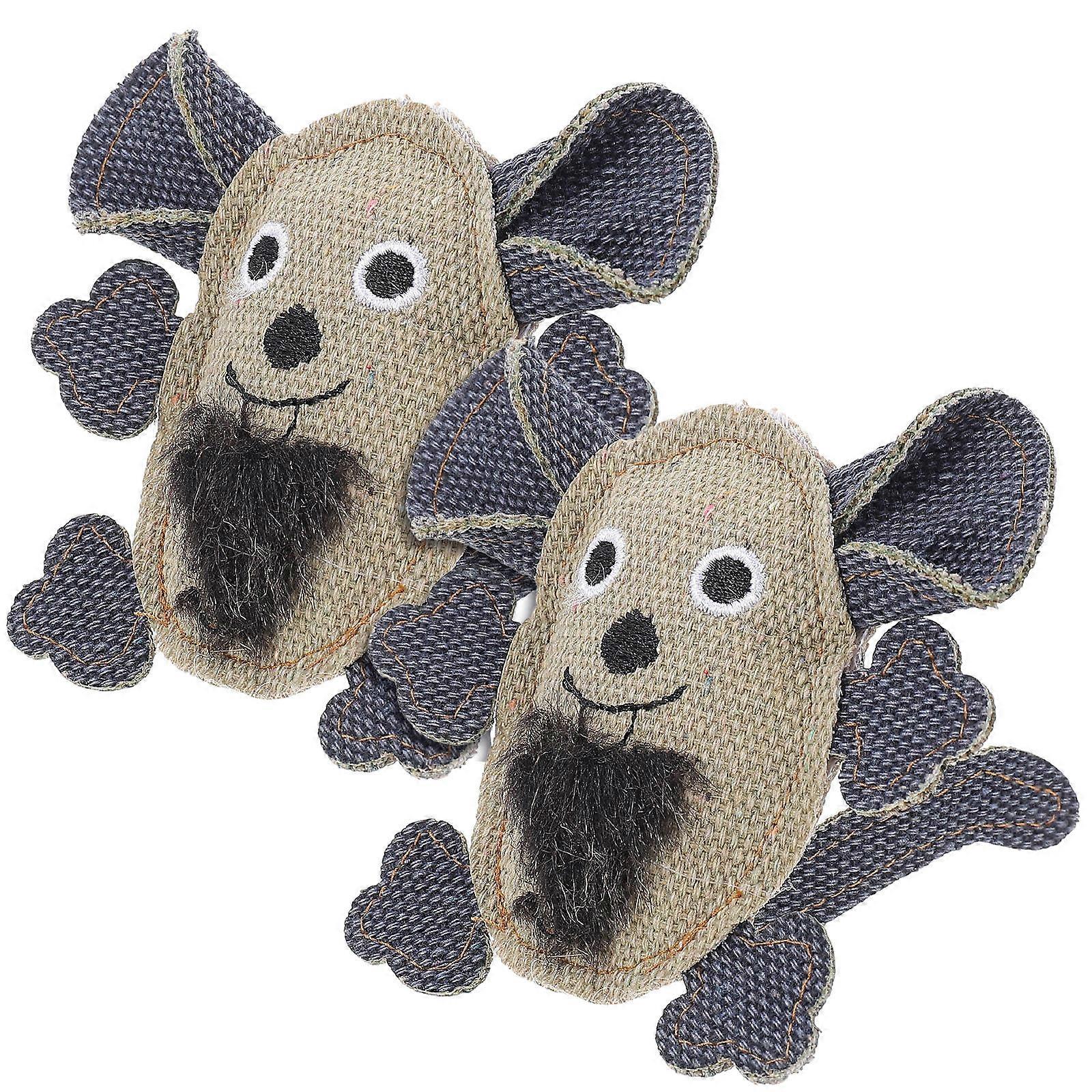 Cat Toy Mouse Shape Catnip for Pet 8Pcs Fun Interactive Catnip Toy