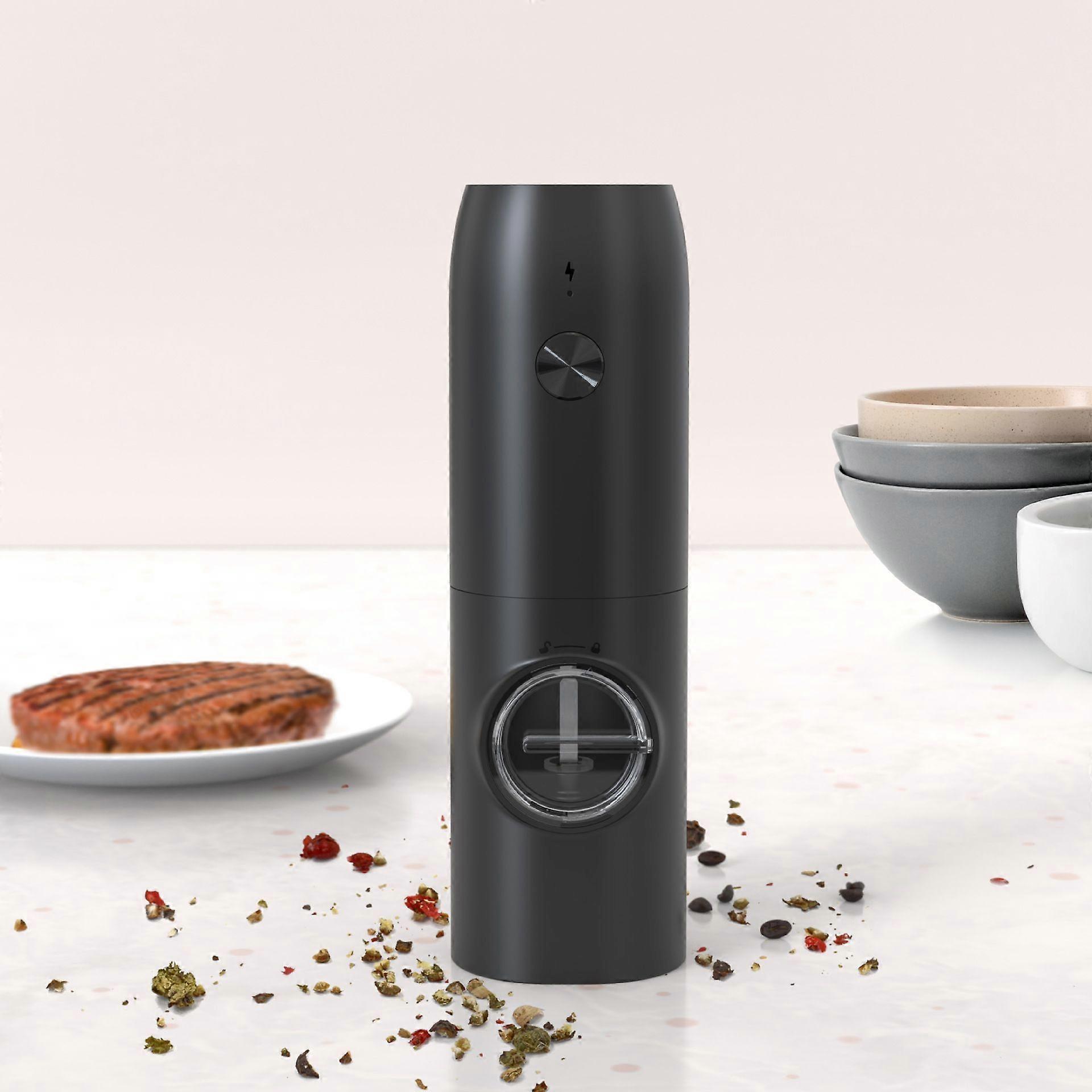Electric Pepper or Salt Grinder, Battery Powered, Adjustable