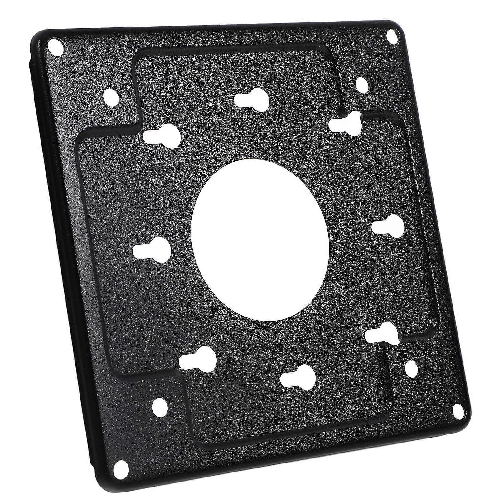 Metal Mini Pc Mounting Bracket for Monitor Back Mount 2Sets Black