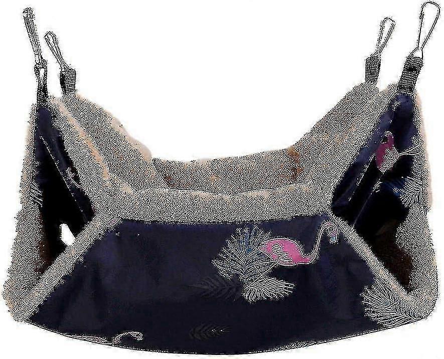 Ferret Chinchilla Hammock, 34x34cm Small Pet Hammock Rabbit Hammock Soft Double Layer Hammock For Hamster Chinchilla Guinea