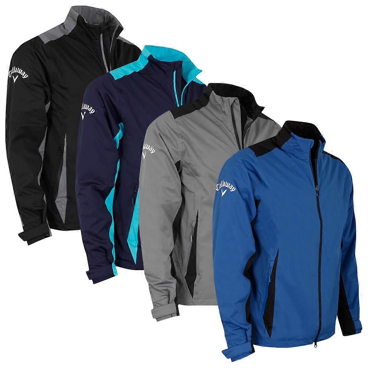 Callaway Golf Mens Ace Waterproof Swing Tech Adjustable Jacket