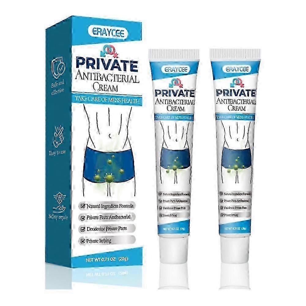 Anti-bacterial Cream for Men's Anti-itch Cream and Intimate Care Treatment Solution
