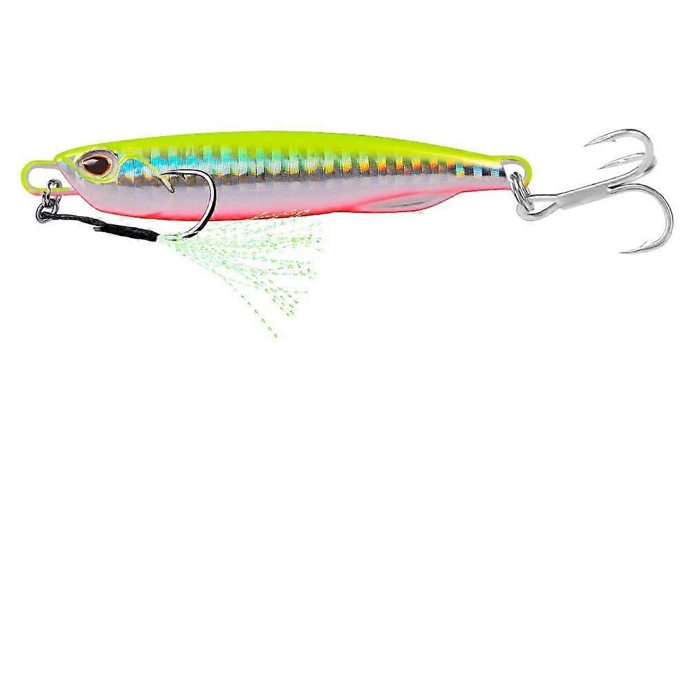 Scale Blade Lure 1060G Sinking Vibration Baits Artificial Feather Bass Pike Perch Fishing Color L Size 10G