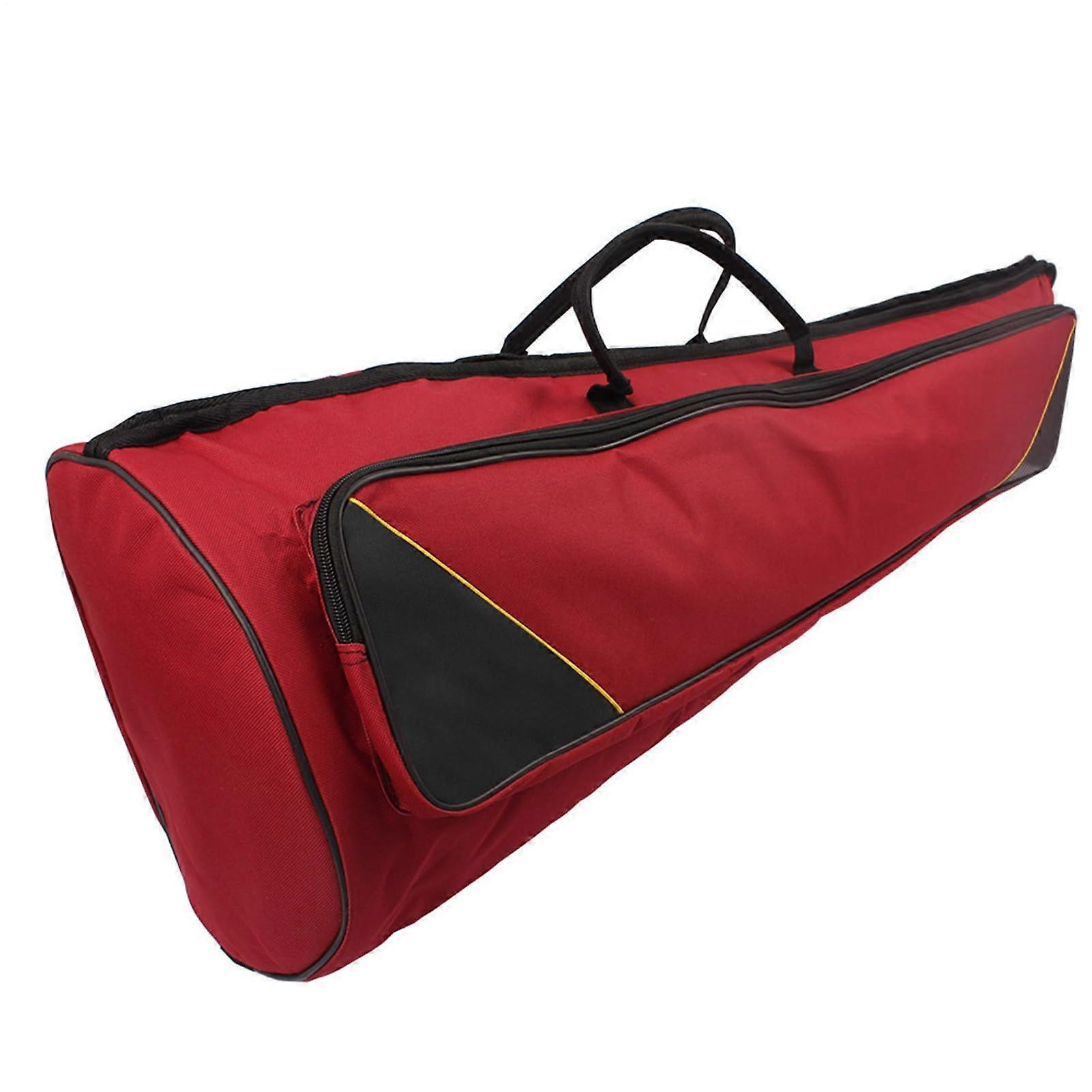 Trombone Cases, Gig Bag, Portable Travel Case for Commuting and Performances, Fits Standard Trombone