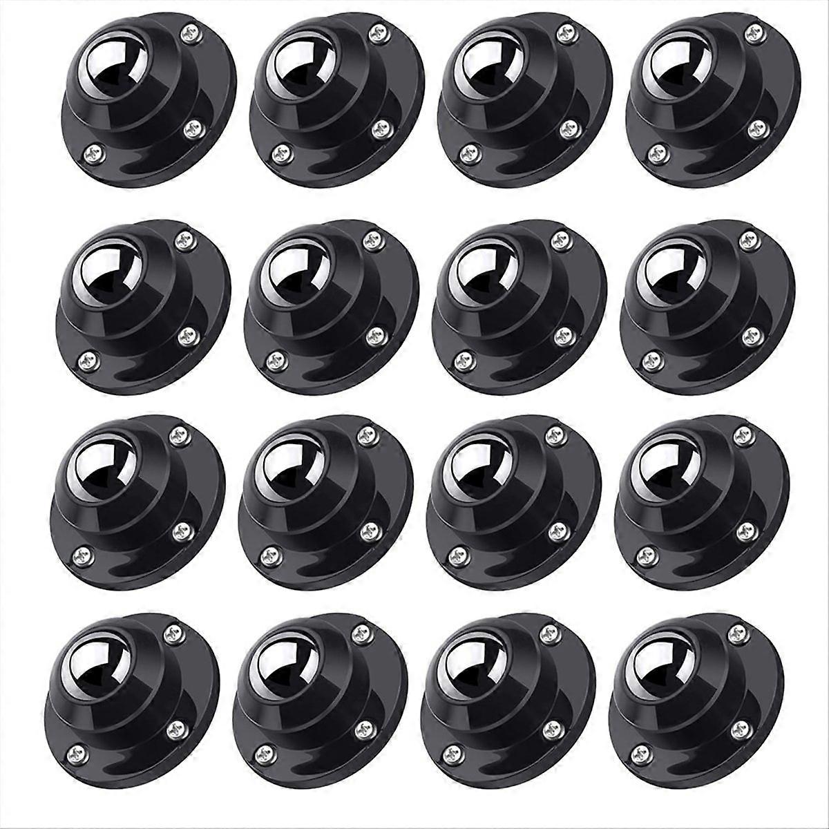 1 Inch Self Adhesive Caster Wheels for Small Appliance Storage Bins