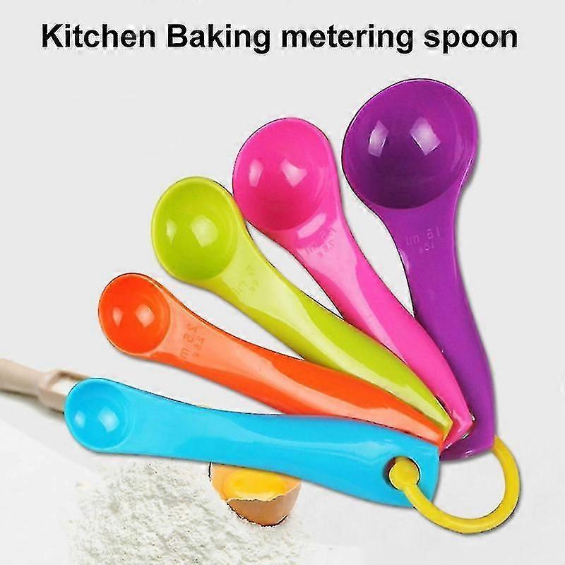 Coffee Scoops Set 5pcs Measuring Spoons With Double Scale Kitchen Tools