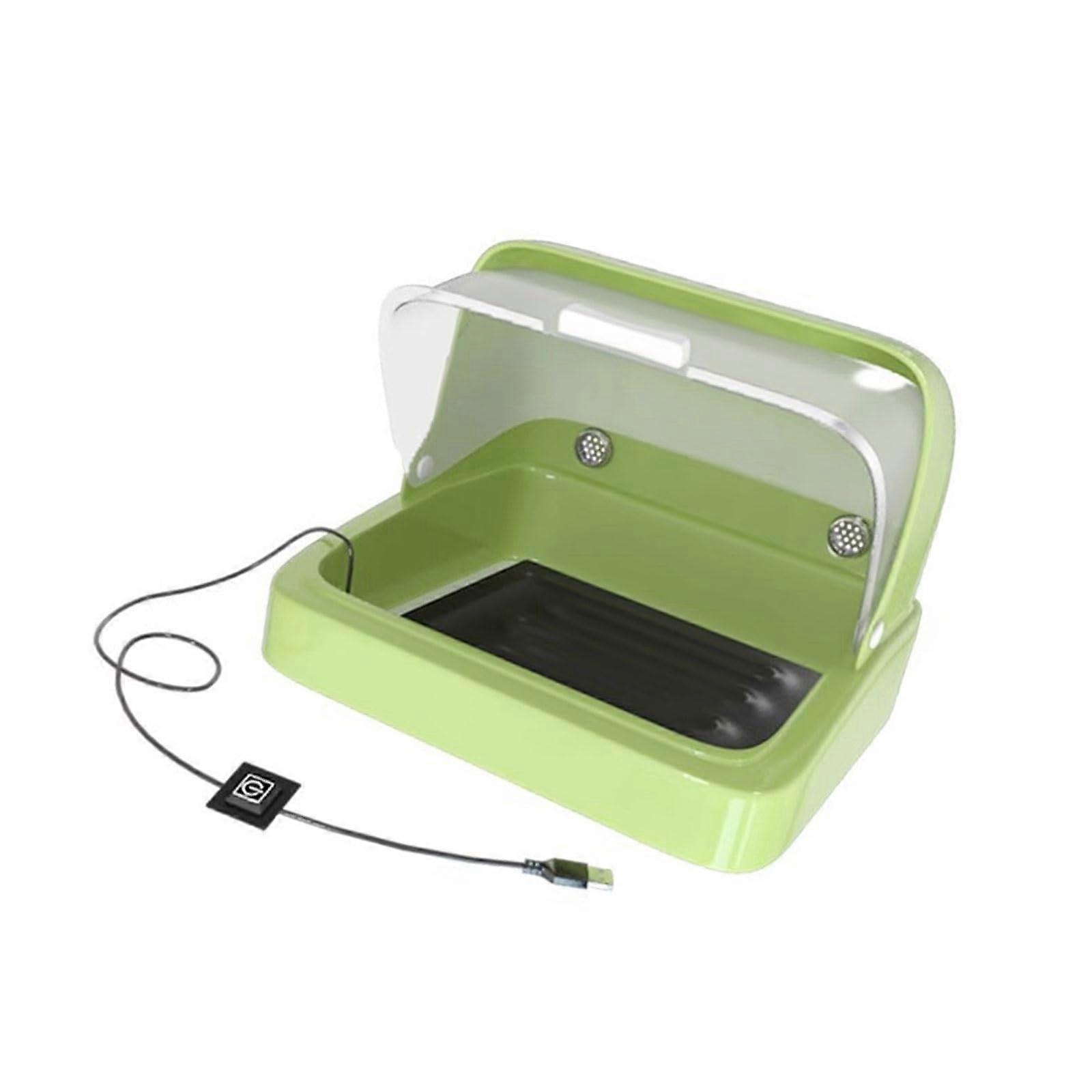 Professional Bird Incubator Breeding Box Easy Temperature Control Clear Observation Green Poultry Hatching