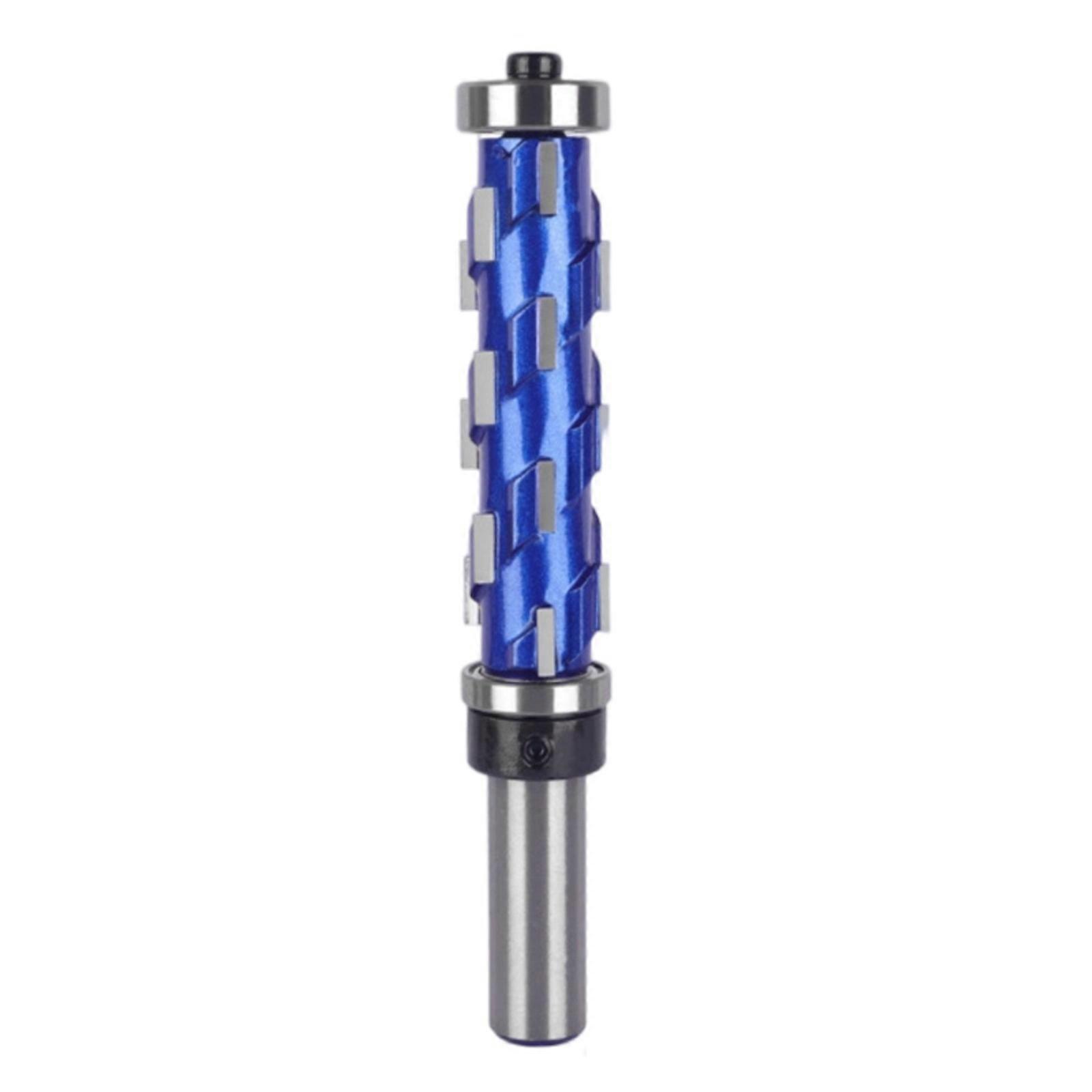 Double Bearing Wood Carving Bit Flush Trim Router Bit 1/2" Shank Double Bearing Flush Trim Bit for Shaping Multicolor