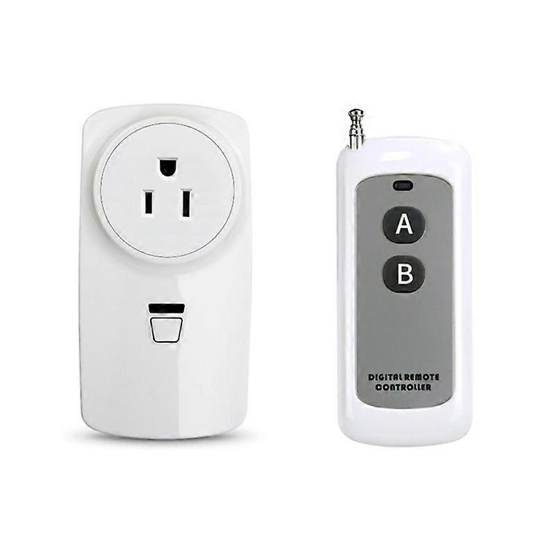 315Mhz AC220V Wireless Socket Programmable Electrical Outlet Switchs Plug