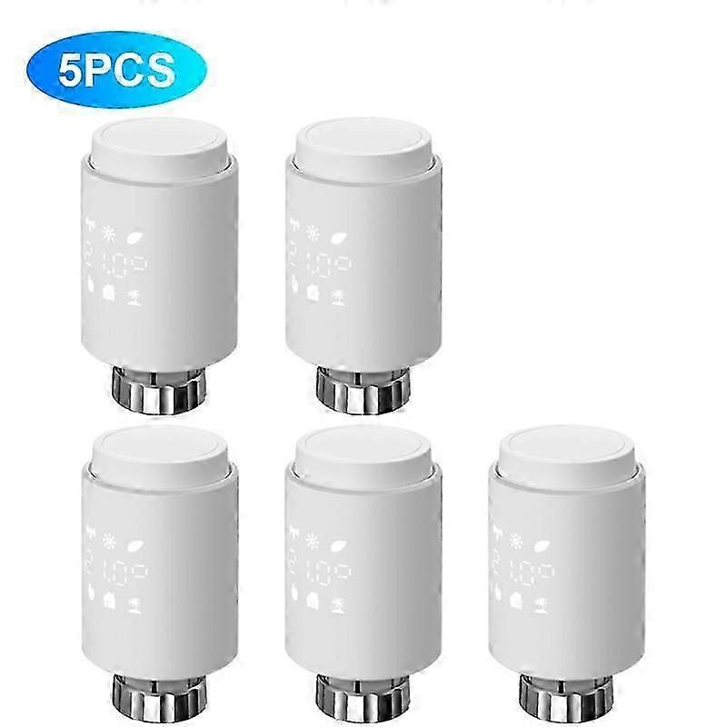 Tuya ZigBee TRV Smart Thermostat Radiator Actuator Valve Programmable Temperature