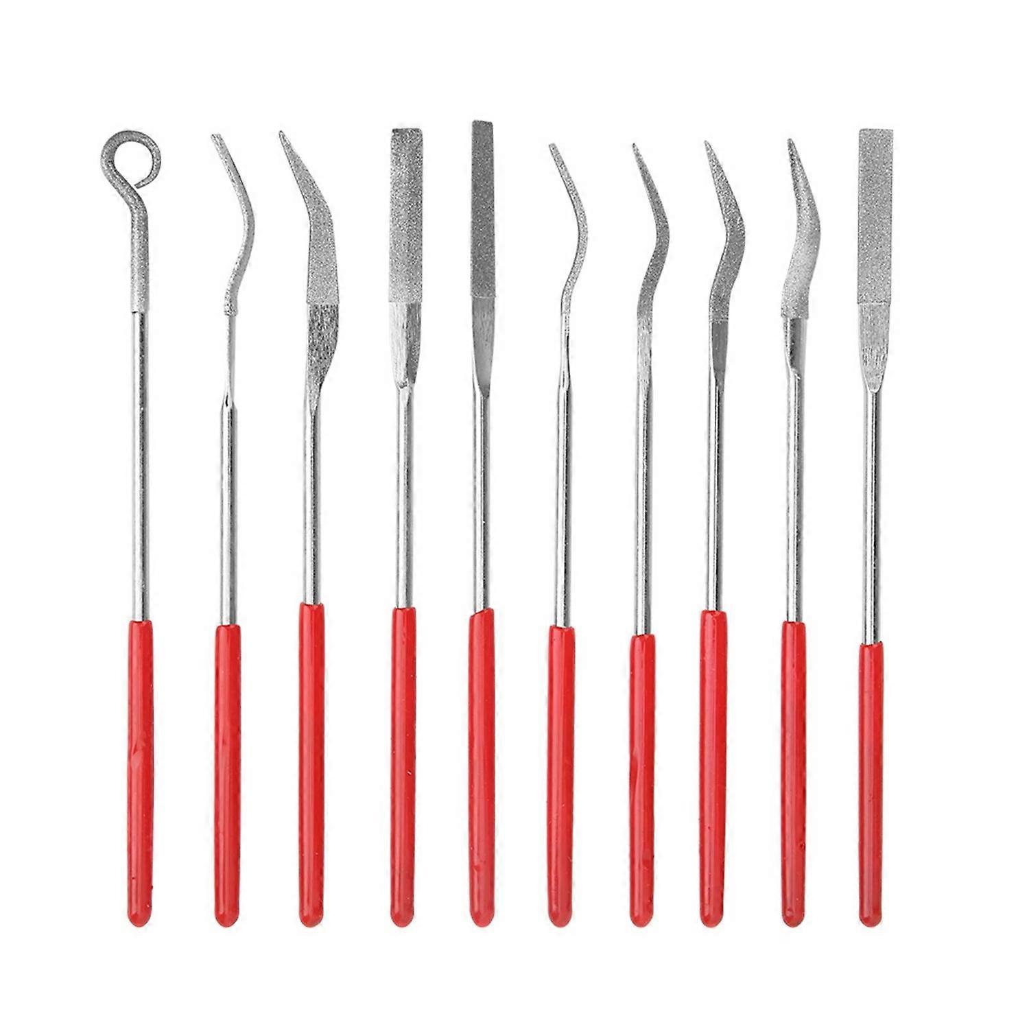 Diamond File Set Common Abrasive Special shaped Grinding Multi Function Manual Tools