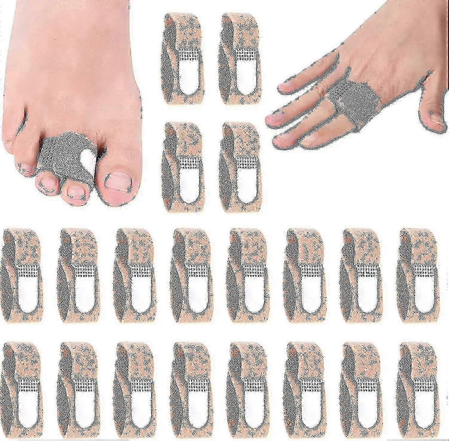Bandages Broken Toe Splints Pads To Correct Hammer Toes, Broken Toes Crooked Toes And Overlapping Toes G