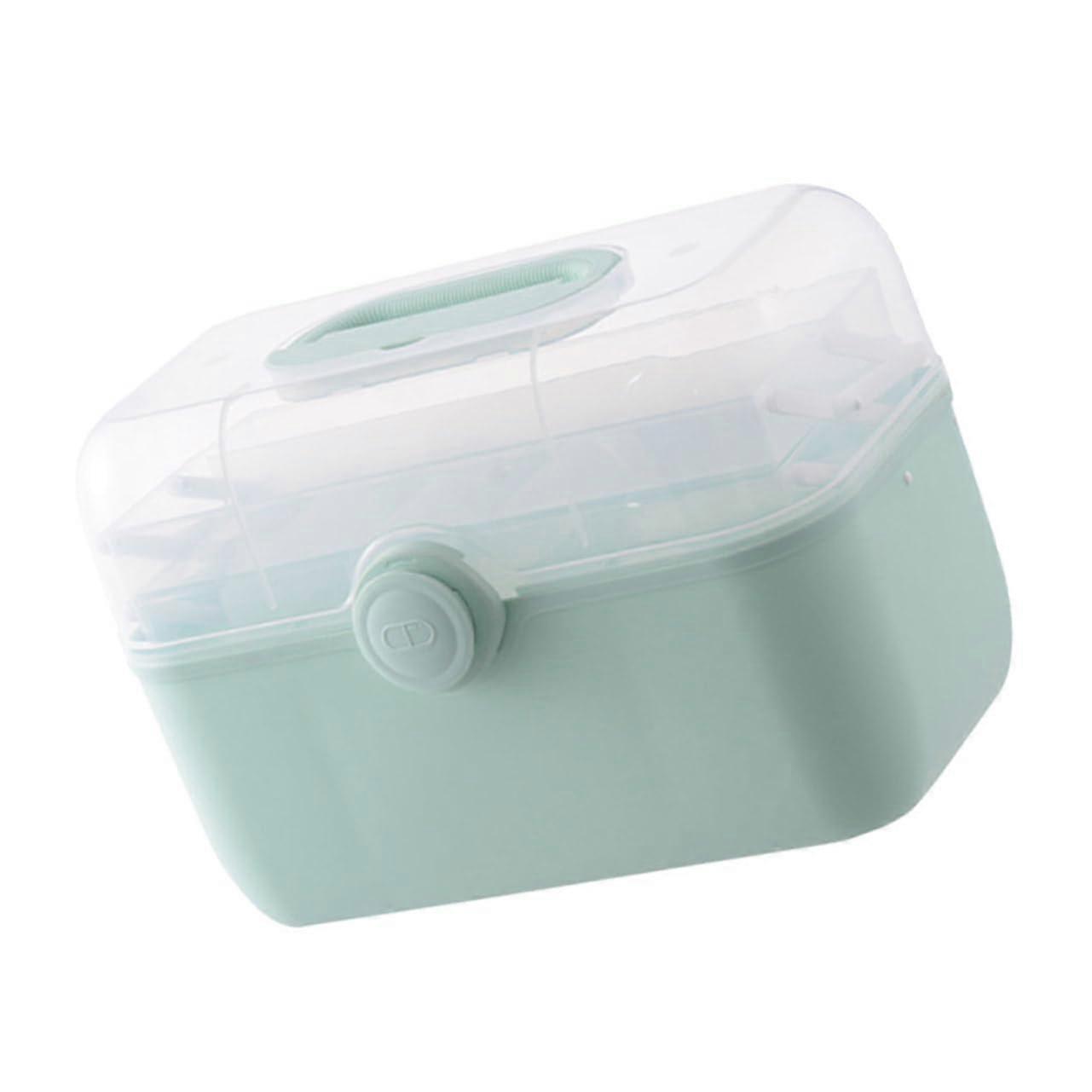 MultiLayer Medicine Storage Box Portable Case For Large Medication Storage, Home Organization, Daily Use