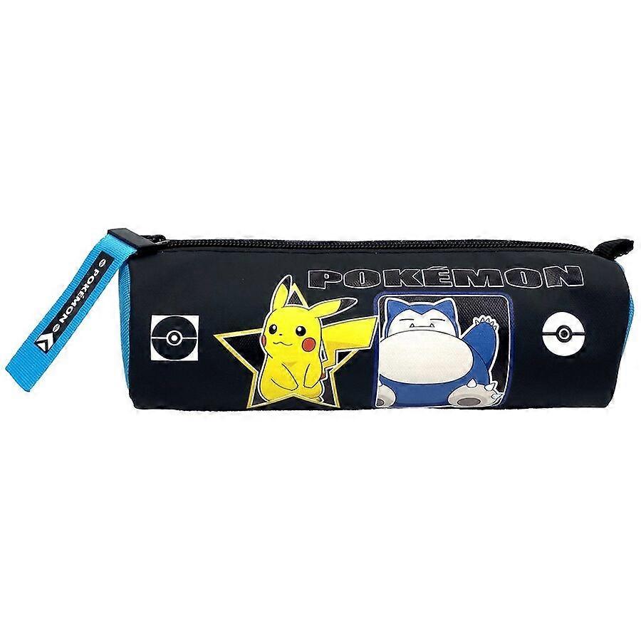 Estuche para lápices Pokémon, material resistente, con cremallera