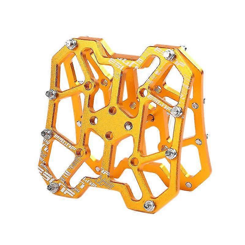 Eslnf 1 Paire Clipless Pedal Platform Adaptateurs Pour Spd Pedal Gold