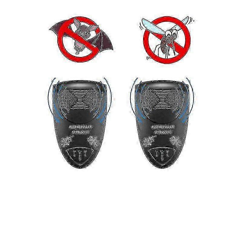 ultrasonic bat repellent pack of 2pcs get rid of bats fast