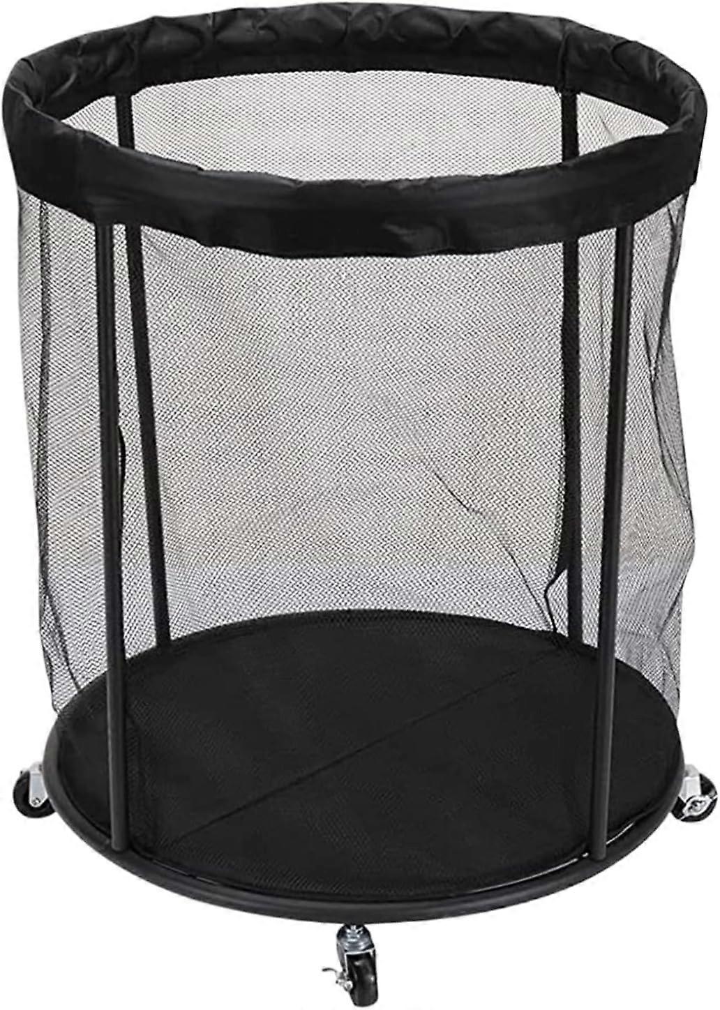 Ball Storage Bin, Portable Ball Organizer Box, Large Capacity Net Container