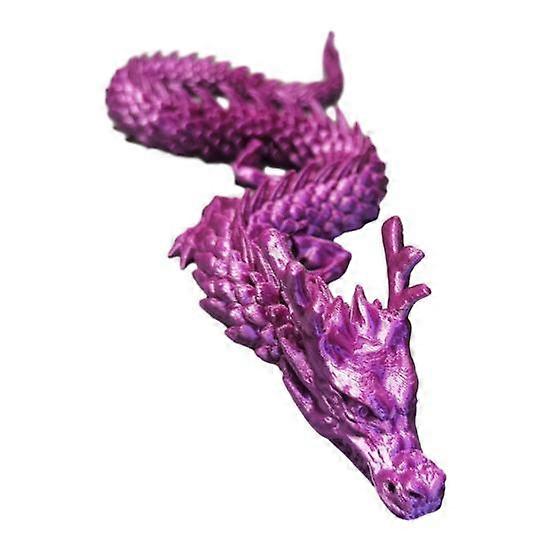3D Printed Dragon Figure Action Toy Realistic Looking Vibrant Color Chinese Dragon Fidget Toy Photography Prop