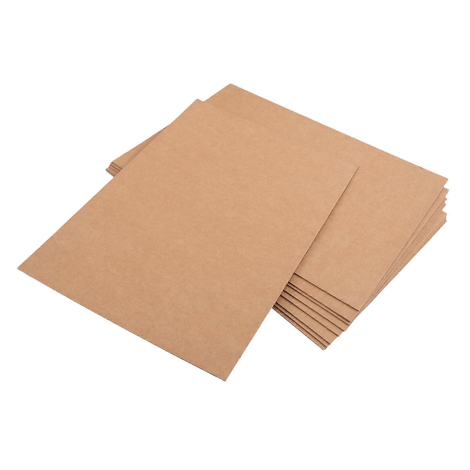 Chocolate Kraft Paper Book Binding Board for DIY with 10Pcs Binding Covers
