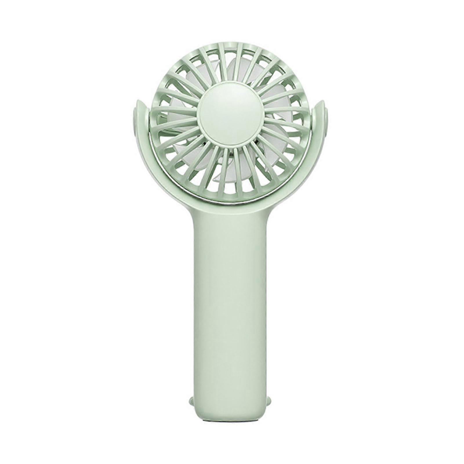 Portable USB Handheld Fan 1200mAh Rechargeable with 3 Speeds for Travel Office Quiet Cooling