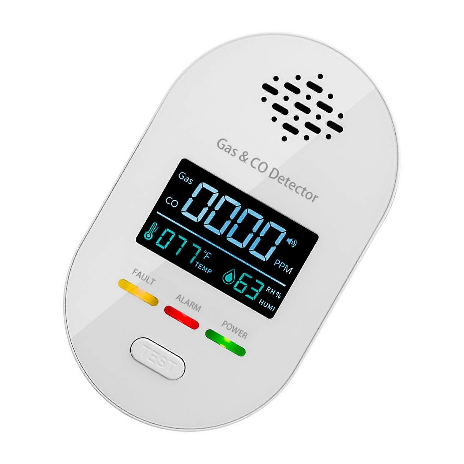 Permanent Installation Gas Detectors High Sensitivity For Carbon Monoxide Flammable Gas Temperature Moisture Monitoring Multicolor