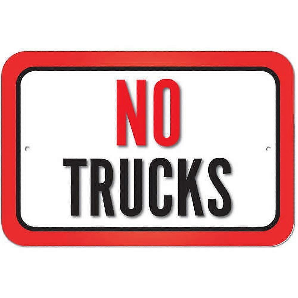 No Trucks Sign