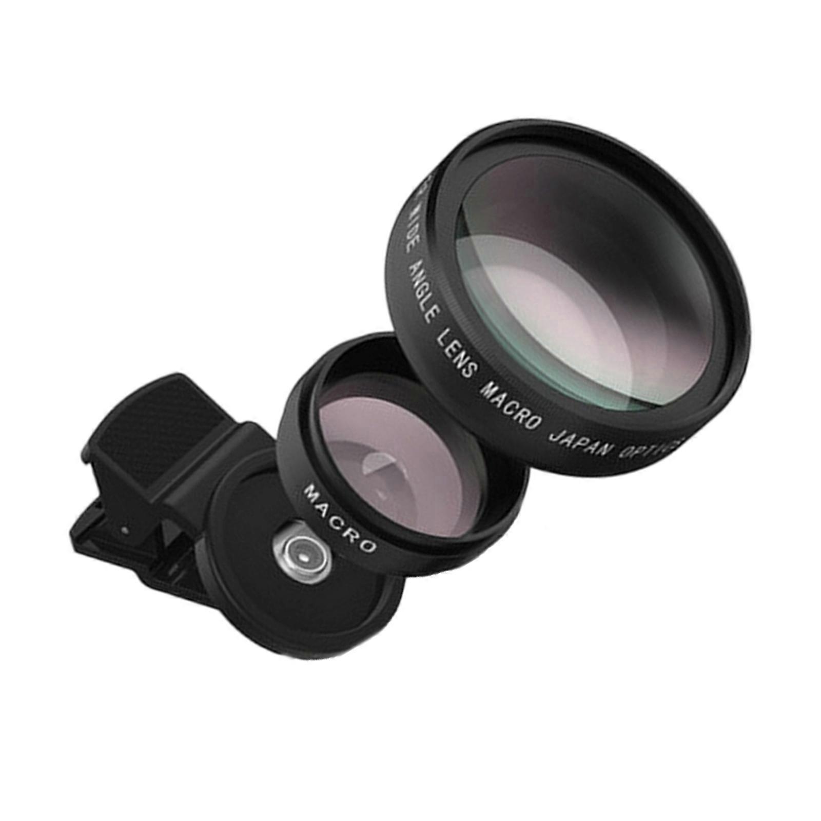 0.45X Wide Lens Macro Mode For Landscape Group Photos Jewelry Shoots Multiple Scenario Photography Tool Multicolor