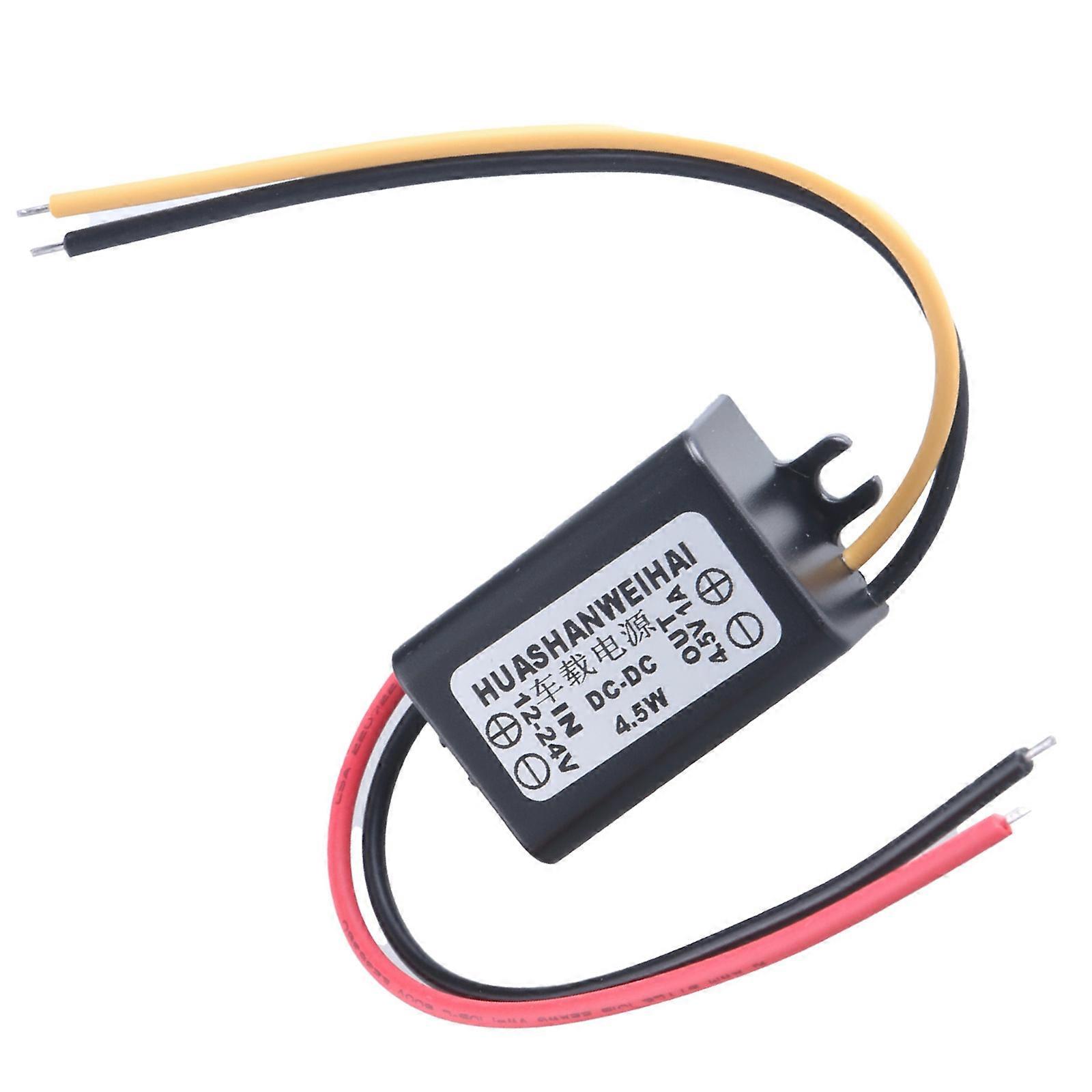 Efficient Power Converter Convert 24V to 4.5V1A for Car Led Light Car Fan Speaker Monitors Car Recorders And Other Multicolor