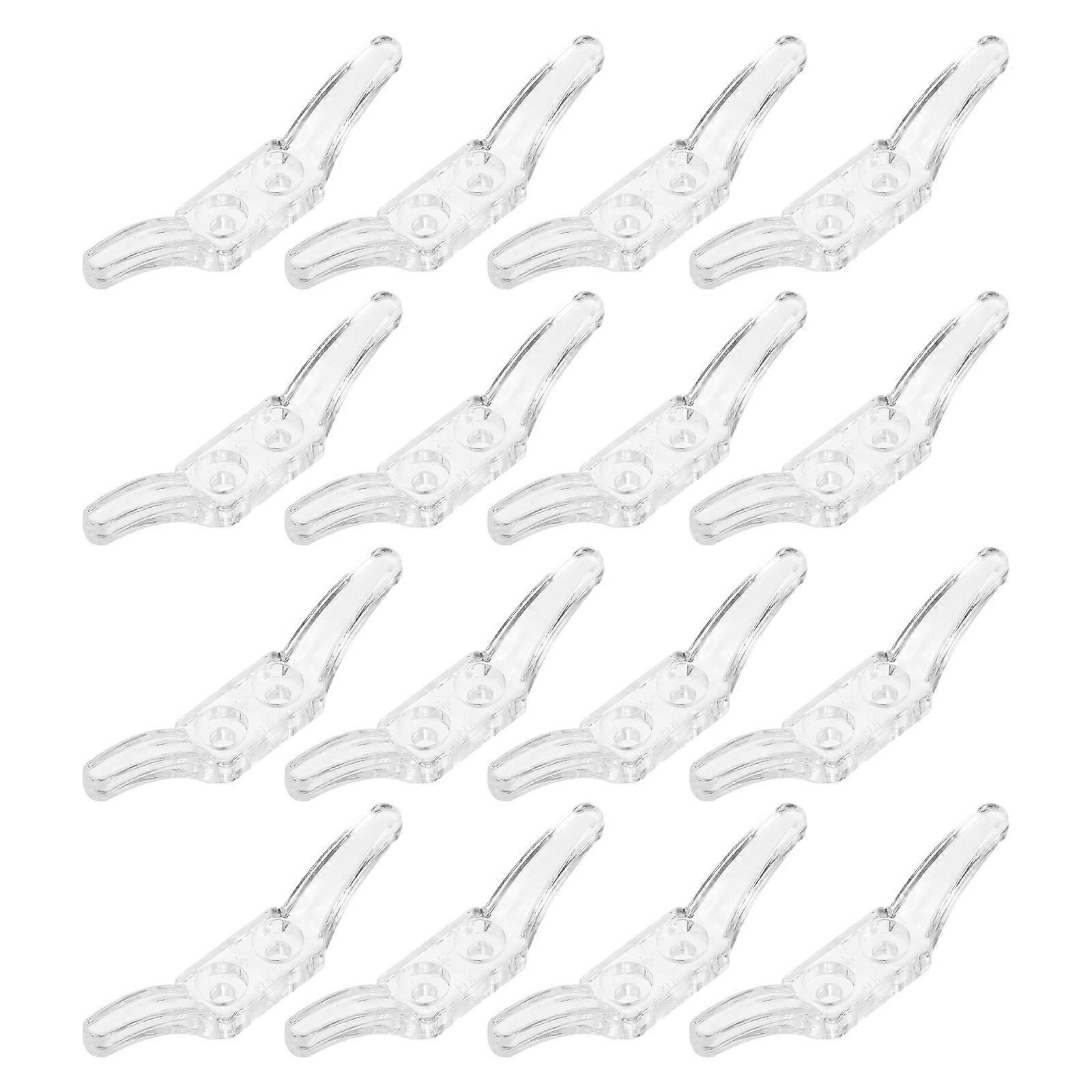 Cord Cleats for Blinds Blind Cord Cleat Hooks for 16Pcs Curtain Retainers