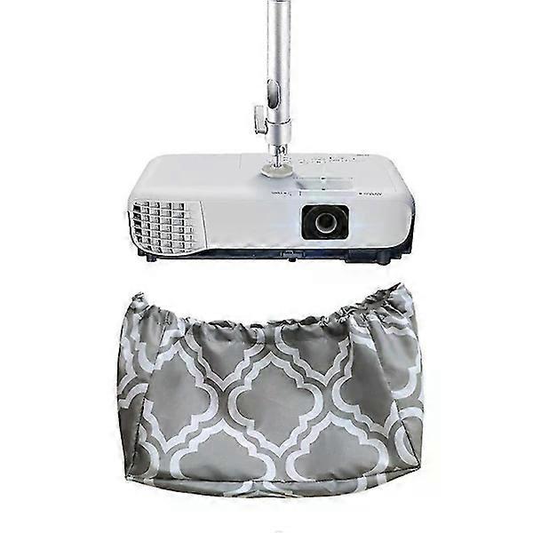 Dust cover with drawstring for ceiling-mounted projector, multifunctional waterproof cover