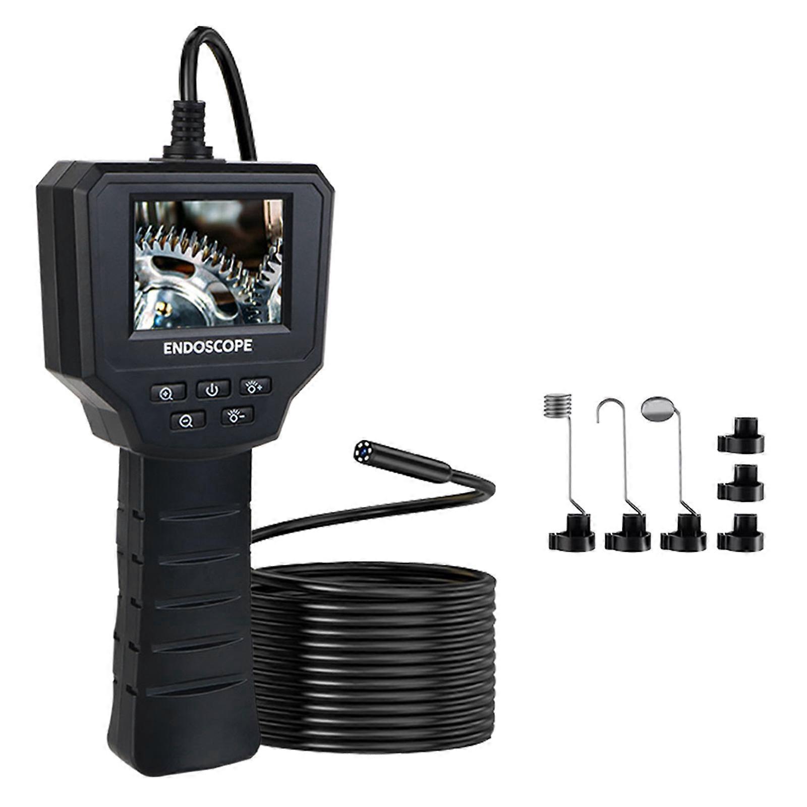 Small  Endoscope Pipe Cleaner Endoscope with Adjustable LED Light  Simple to Operate ABS for Quick & Convenient Use Multicolor