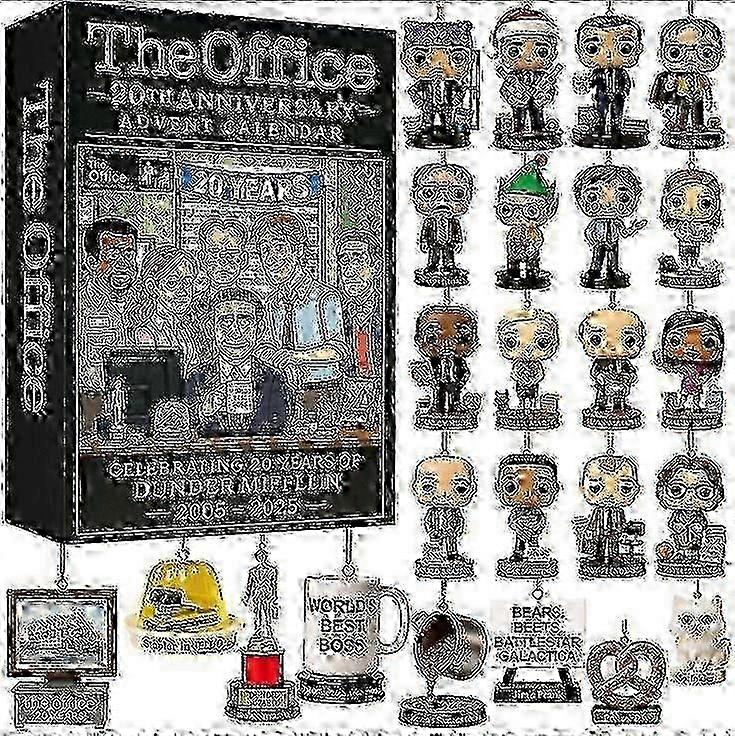 2025 Christmas Advent Calendar Decor Acrylic Non-3D FULL STYLE w