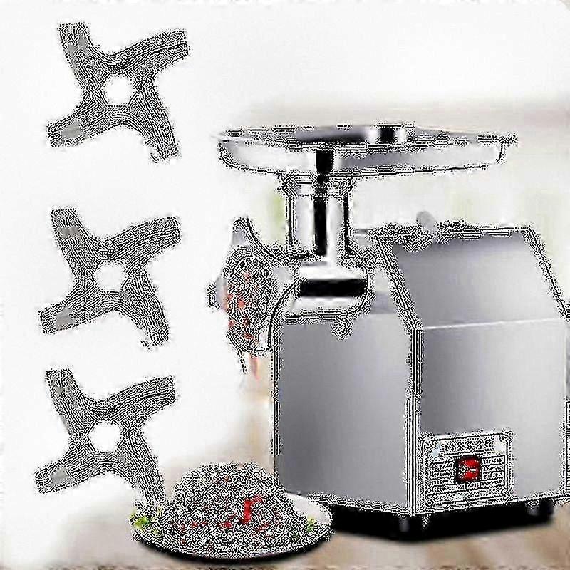 Stainless Steel Hexagonal Meat Mincer with Sharp Blade for Kitchen Use