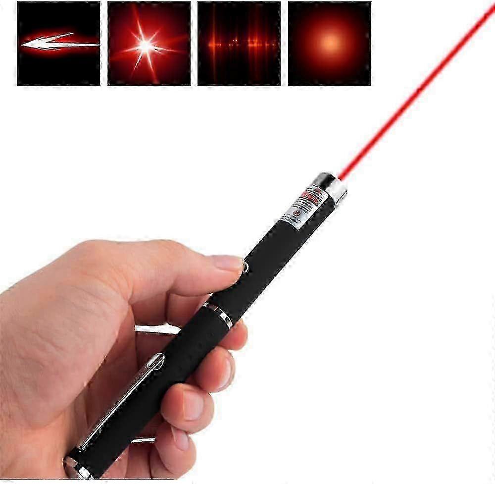 Newest Laser Pointer Cat Toy Red Laser Demonstration Remote Control Suitable for Indo