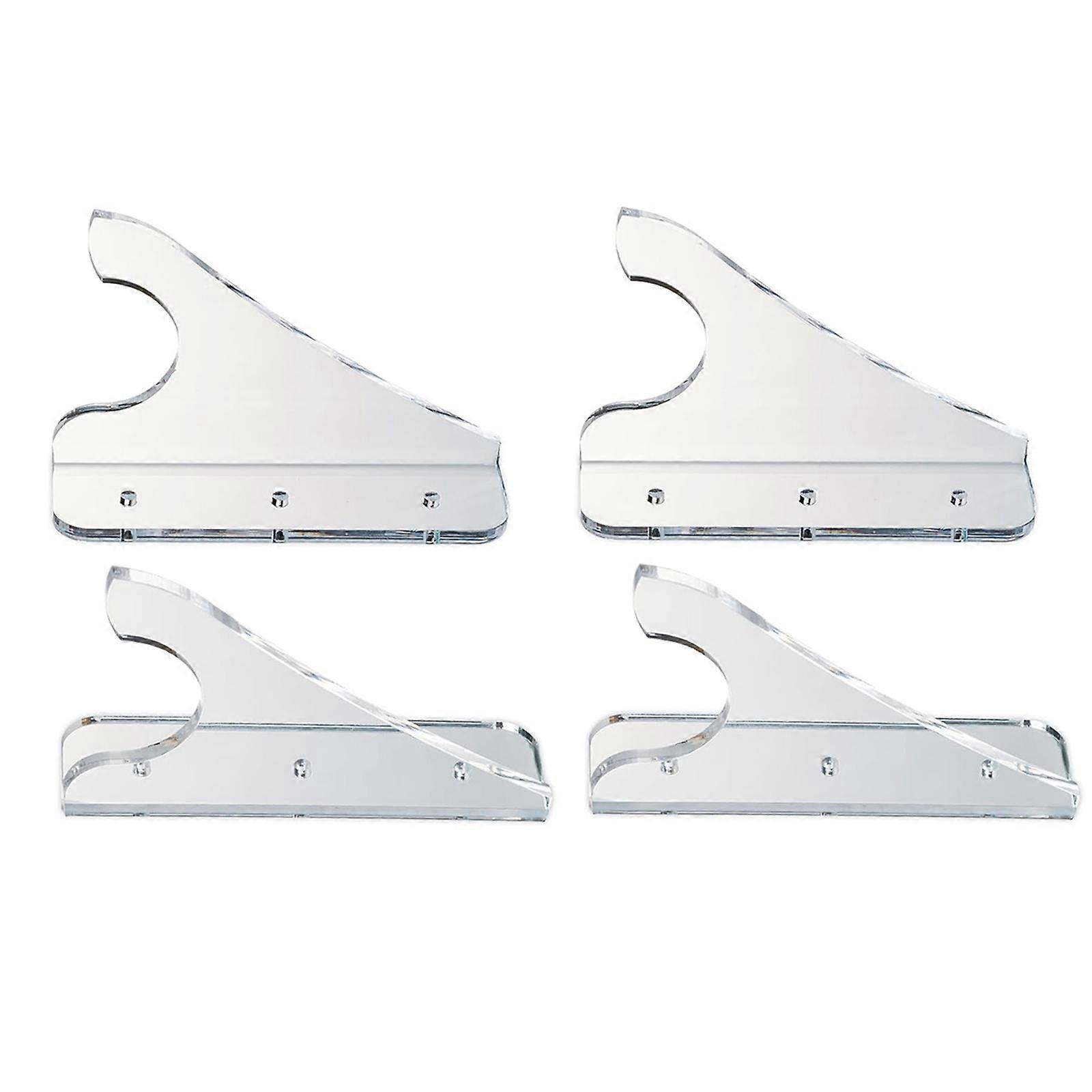 Vertical Swords Display Rack Home Decorative Acrylic Wall Shelf for Light Sabers Showcases in Office or Study Multicolor